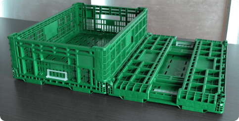 Caixas Plásticas Dobráveis